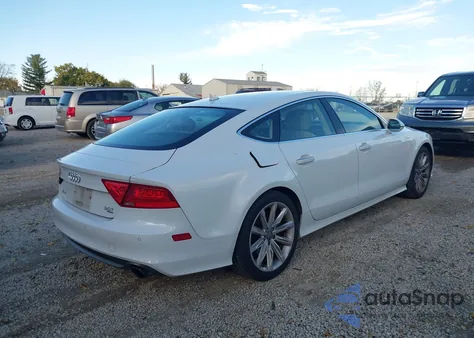 2012 Audi A7 Premium из США, поврежденный, VIN WAU3GAFCXCN116648